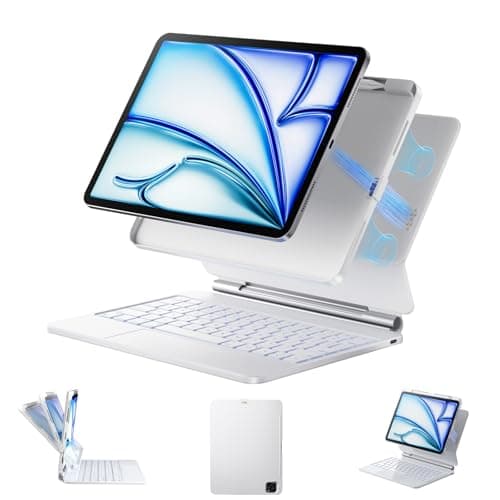 Direct link Keyboard Case for iPad Air 11-inch (M4 2026 /M3 2025 / M2 2024) & iPad Pro 11 inch(1st/2nd/3rd/4th) – Magic-Style Magnetic Keyboard with Multi-Touch Trackpad for 10.9” iPad Air 4th/5th Gen