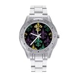 NTVOWPZO Three-Hand Analog Stainless Steel Watches for Men Easy Reader
