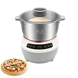 Electric Dough Mixer, Metal 5L/7L Automatic Kneading Machine for Bread, Pizza, Dumplings, Easy to Clean, Durable Stand Mixer for Baking and Cooking