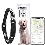 Dog Tracker-GPS Dog Collar-GPS Tracker for Dogs-Pet Tracker| Android and iOS Universal | No Monthly Fee | Waterproof | Works with Any Collar | Dual-System Tracker
