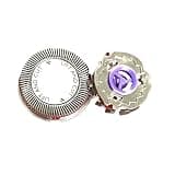 12PCS Electric Shaver Replacement Cutter Head with Blade Net Compatible with Philips HQ56 HQ917 HQ916 HQ915 HQ914 HQ902