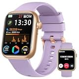 QVEQ Smart Watch for Women Men, 1.83" Fitness Watch Purple new