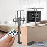 UIYTJRT Adjustable TV Mount Bracket, Motorized Tv Mount with Remote Control Can Be Hidden in The Cabinet, Motorized TV Lift Bracket, TV Motorized Lift for 32-70 Inch TVs,710-1610mm 40-70in tv
