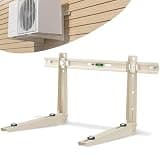Mini Split Wall Mounting Bracket: Condenser Wall Mount Rack for 7000 9000 12000 18000 24000 30000 36000 BTU Mini Split Air Conditioner Units, Outside Split System Mount Condenser Bracket, Max 550 LBS