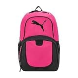 PUMA Contender Backpack with Laptop Sleeve, Item Organizer & Media Pocket, Bright Pink, One Size