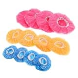 FELTECHELECTR 96pcs Disposable Fire Alarm Dust Covers, Universal Plastic Round Detector Protector with Dust Shield for Fire Sensors and Sprinkler Heads, for Painting and Home Maintenance