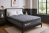 12" Queen Hybrid Mattress in a Box – Medium Firm Feel, Pocket Springs, Breathable Foam, CertiPUR-US, Roll Compressed