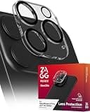 ZAGG Glass Elite Anti-Glare Camera Lens Protector for iPhone 16 Pro Max / 16 Pro - Anti-Reflective Glass, 5X Stronger, Smudge-Free, Eco-Friendly, Easy Installation