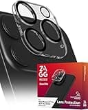 ZAGG Glass Elite Anti-Glare Camera Lens Protector for iPhone 16 Pro Max / 16 Pro - Anti-Reflective Glass, 5X Stronger, Smudge-Free, Eco-Friendly, Easy Installation