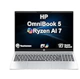 MichaelElectronics2 Customized Laptop, Created Using HP OmniBook 5 (Next Gen Pavilion) PC Laptop 16" Touchscreen, (AMD Ryzen AI 7 350 (Up to 50 Tops), 32GB RAM, 1TB, 2TB SSD, Backlit KB, W 11 Pro)