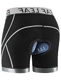 baleaf Men's 5D Padded Bike Underwear Cycling Shorts Anti Slip Mountain Biking Riding Bicycle MTB Gear Liner Black/Grey L