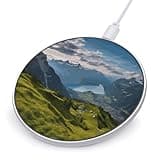 Switzerland Alps Wireless Charger Magnetic Phone Induction Charger 10w Fast Wireless Charging Station Compatible with iPhone 17 16 15 14 13 12 Pro Max Samsung Galaxy S25 S24 S23