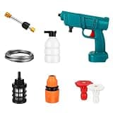 1 Set Cordless Pressure Washer Portable Pressure Washer Cleaner with Accessories for Cars Boats