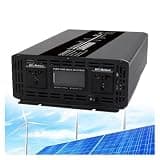 Pure Sine Wave Inverter, 10000Watt Power, 12V/24V/48V DC to 110V/220V AC Car, with LCD Display for RV Truck Solar Travel Camping(24v)