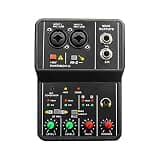 BWOFJGWH USB Audio Interface/Audio Mixer Console Interface/ 3.5mm Stereo in Jack