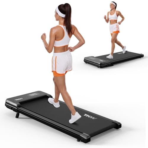 Walking Pad Treadmill for Home - Under Desk Treadmills Portable Mini Portable Walking Treadmill with Incline, Remote, 300 Lbs Weight Capacity Walking Machine for Small Spaces
