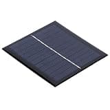 Kavolet 1W 5.5V Solar Panel Board DIY Polysilicon Solar Charging Module, Battery Charger Polysilicon for 3.7V 5V Battery Toys Lights Water Pumps