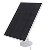 Bewinner 8W Outdoor Solar Panel for Bird Feeder | USB C Solar Charger with 360° Bracket for Doorbell & Battery Cameras IP66