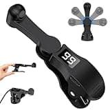 Jeorywoet Auto Clicker for Phone: 1 to 99 Adjustable Speed Phone Tapper, Simulated Finger Clicking 180° Rotating Rechargeable Clip-on Screen Tapper for Games