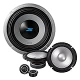 Alpine S2-W10D4 10" Component Subwoofer with S2-S65C 6.5" Component 2-Way Speakers