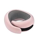 Asteraty Travel Neck Pillow for Airplanes, 100% Pure Memory Foam Travel Pillow with Ergonomic 360° Support, Travel Essentials for Long Flights, Car, Train and Home, Max Pink