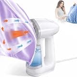 Vacuum Steamer for Clothes, 3500Pa Handheld Garment Steamer, 15 Min Steam