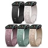 Sunnyson 5 Pack ID208 Plus Smart Watch Bands, 22mm Soft Silicone Sport Quick Released Replacement Strap Compatible with Fitpolo/Quican/Aeac/Tensky ID208 Plus Smartwatch Women Men