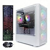 STGAubron Gaming PC Desktop Computer, Intel Core i7 up to 3.9GHz, GeForce GTX 1070 8G, 16GB RAM, 512GB SSD, WiFi 6, BT 5.0, RGB Fan x 4, Windows 11 Home