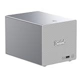 Beelink Mini PC, ME Pro 2-Bay NAS, Intel N95 CPU,12GB LPDDR5, 128G SSD, 3×M.2 SSD Slots, 2×2.5/3.5"Drive Bays, 2.5G+5G Dual LAN/Support Link Aggregation/ 4K Dual Display/WiFi6/BT5.4, Home Media/Studio