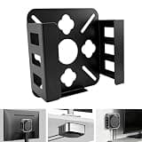 Mount Holder Compatible with 2024 Mac mini M4 / M4 Pro, Computer Mount for Under Desk/Wall/VESA Monitor, Space-Saving, Ventilated, Carbon Steel, Desk Organization accessory Accessories for Mac mini M4