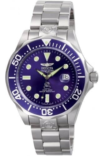Invicta Men's INVICTA-3045 Pro-Diver Collection Grand Diver Stainless Steel Automatic Watch with Link Bracelet