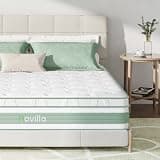 QMDJECKERO 2 Queen Mattress, 12 Inch Hybrid Mattress in a Box, Gel Memory Foam with Individual Pocket Springs for a Peaceful Sleep, Queen Size Mattresses, Pillow Top Mattresses with Quilted Cover