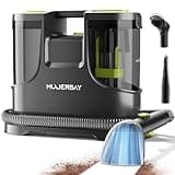 Uphosterly Carpet Cleaner Machine, MUJERBAY Portable Spot & Stain Cleaner Machine, Easy Move with Handle Clean Shampooer, 1.5-inch Deep Cleaning Machine for Couch, Stairs, Car and Pet Messes.