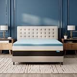 Napsie 4 Inch Queen Size Mattress Topper, Cooling Mattress Topper for Back Pain Relief, CertiPUR-US Certified