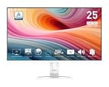 msi PRO MP251W E2 24.5-inch IPS 1920 x 1080 (FHD) Gaming Office Monitor, 120Hz, Adaptive-Synch, HDR Ready, HDMI, VGA Port, Display Port,VESA Mountable, Tilt, Speaker, 4-Side Slim Bezel,1ms, White