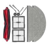 Main Side Brush Dust Bag Mop Filter,Compatible with Roborock Q8 Max Pro Plus / Q8+ / Q10 X5 / Q10 PF / Q10P Parts Accessories(Set N)