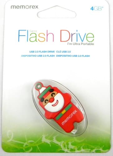 Imation 98992 4GB Santa Flash Drive
