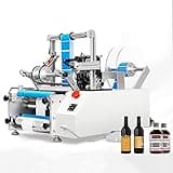 TYBJLXF Automatic Round Bottle Labeling Machine,Single Double Side Sticker Round Bottle Labeler for 10-150mm Diameter