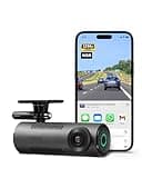70mai Dash Cam M310, Dash Camera for Cars 1296P QHD, Smart Dash Cam Front Built in WiFi, 130° Wide-Angle FOV, WDR, Night Vision, iOS/Android Mobile App, Loop Recording, Parking Monitor, Time-Lapse