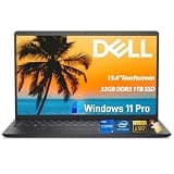 Dell DC15250 Touchscreen Laptop, Intel 10-Core i7-1355U, 32GB DDR5, 1TB SSD
