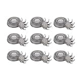 9Pcs Shaver Replacement Blades Spare Nasal Trimmer Temple Electric Shaving Machine