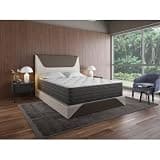 XUOXFUTZIG 13.5 Inch Hybrid Mattress for Twin XL Bed Frame Alternative, Flippable Two Sided Sleep Pad, Quad Coil Cushion Pack in Box, Gray