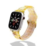 Sonix Watch Band - Officially Licensed, Compatible with Apple Watch 41mm / 40mm / 38 mm | Pompompurin Old School - Jelly Band