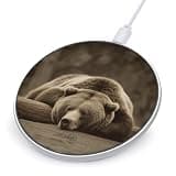 Bear Sleep Wireless Charger, Fast Charging Pad