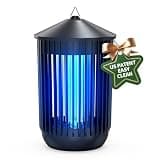 Flyghost Bug Zapper Outdoor Indoor, Mosquito Zapper, Electric Fly Traps IPX4 Waterproof 20W Lamp Fly Insects Traps for Patio, Garage, Backyard, Porch