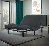 Irvine Home Collection King Adjustable Bed Base | Dual Massage | USB Ports | Zero Gravity | Anti-Snore | Memory Positions | Under Bed Lighting | Wireless Remote | Zero Clearance