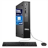 Dell Pro Micro Business Desktop(OptiPlex Next-Generation), Intel Core Ultra5 235T, up to 5GHz,16GB DDR5 RAM, 512GB SSD, WiFi 6E, Bluetooth, Windows 11 Pro, HDMI, DisplayPort, Wired Keyboard&Mouse
