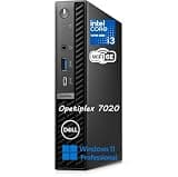 Dell 2026 OptiPlex MFF 7000 Compact Buseness Desktop Computer for Office & Workspace, 14th Gen i3-14100T, Copilot AI, 32GB DDR5 RAM, 1TB PCIe SSD, WiFi 6E, Triple Monitor Support, Windows 11 Pro