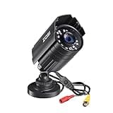 ZOSI 2.0MP 1080P HD 1920TVL Security Camera Hybrid 4-in-1 TVI/CVI/AHD/960H CVBS CCTV Camera Outdoor Indoor,80ft IR Night Vision,Weatherproof Bullet Camera For analog Surveillance DVR(Black)