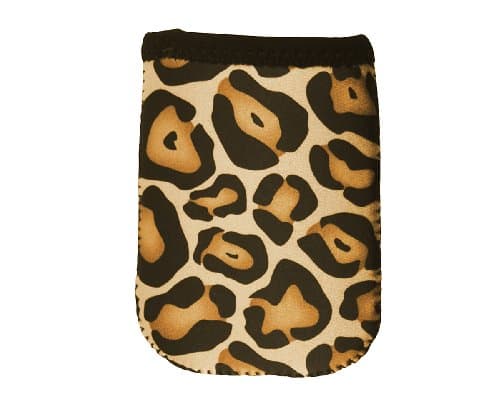 OP/TECH USA 4643324 Smart Sleeve 324, Neoprene Sleeve for Compact Cameras (3.2 x 4.5), Leopard
